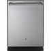 GE Cafe CDT835SSJSS Top Control Built-In Tall Tub Dishwasher in Stainless Steel with Stainless Steel Tub